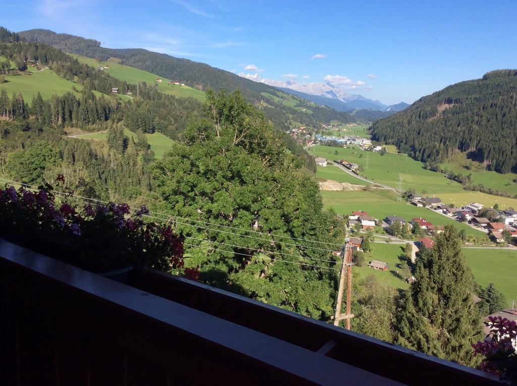 Apartmán Haus Erika Wagrain Exteriér fotografie